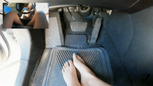 stellalibertyvideos.com - Pedal Pumping in Rav4 thumbnail