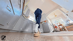 stellalibertyvideos.com - Unaware In-Shoe Ugg Slipper Dangle thumbnail